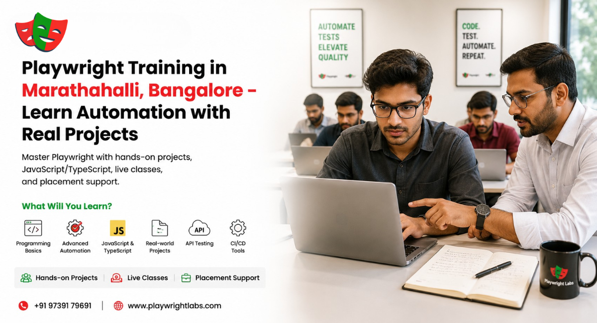 Playwright Training in Bangalore